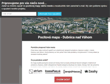 Tablet Screenshot of mapa.dubnica.sk